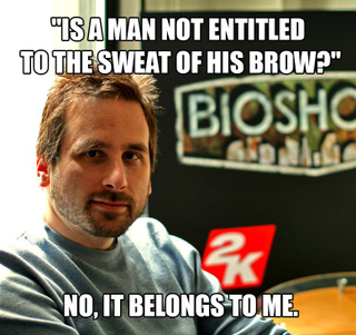 Illustration for article titled Like a true Objectivist, Bioshock creator shuts down Irrational Games